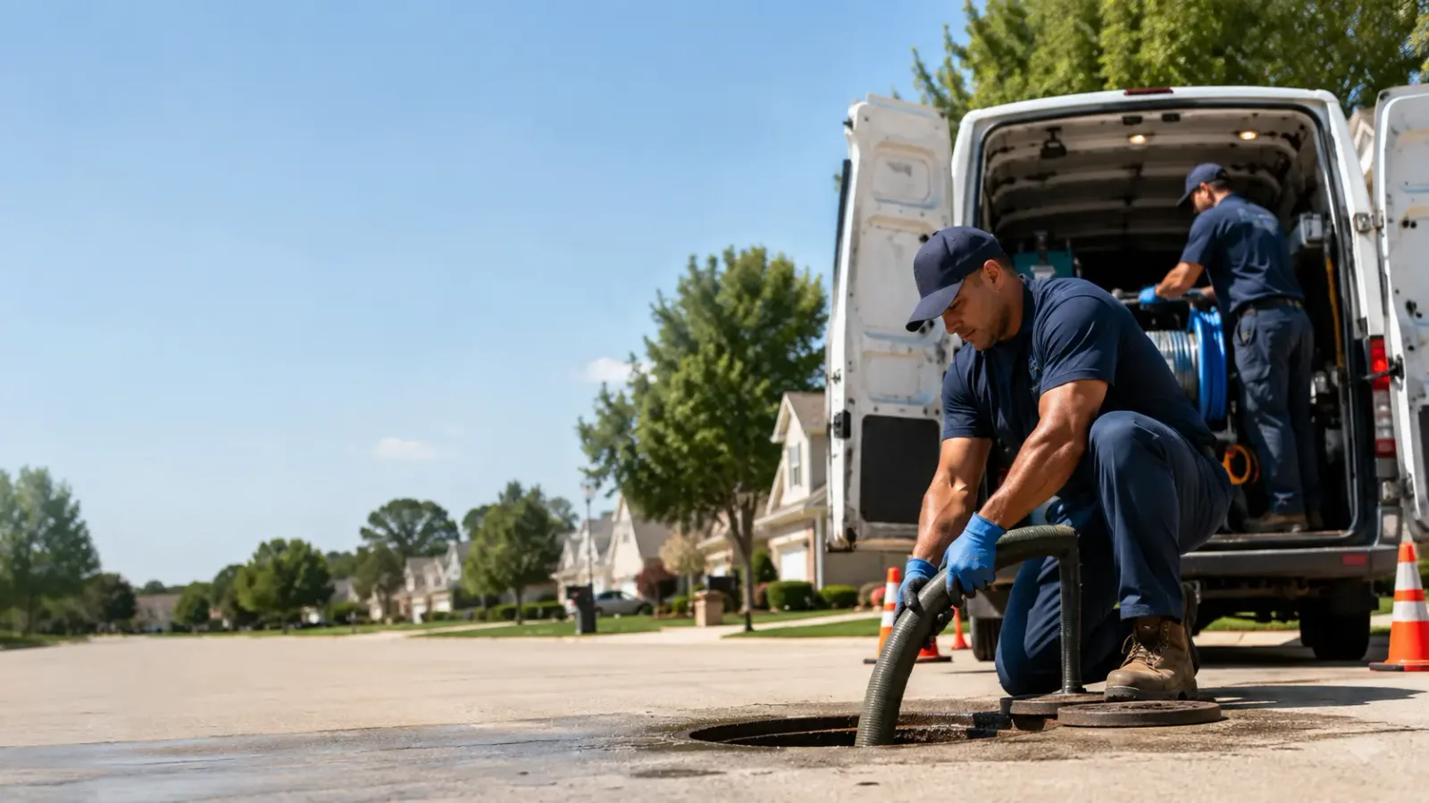 Sewer Backup Cleanup services in Round Mountain, TX